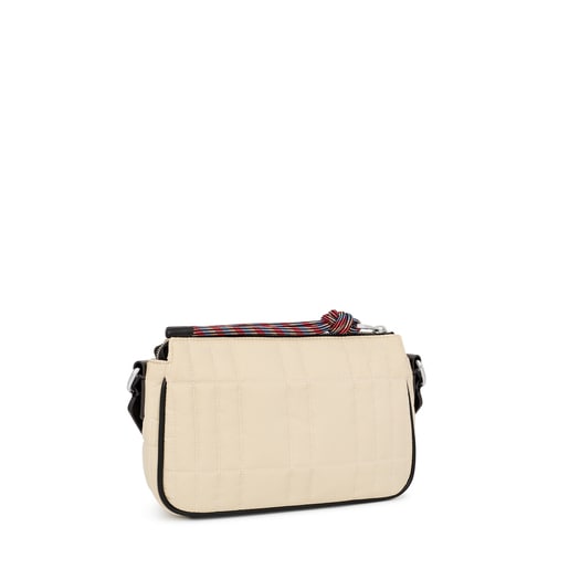 Sac à bandoulière TOUS Empire Padded moyen beige