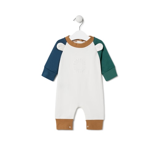 Babygrow de bebé Trend cor única