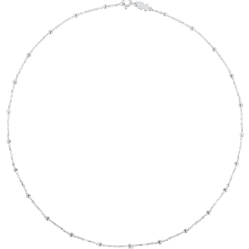rehén análisis prosa Gargantilla bolitas de plata, 44 cm TOUS Chain | TOUS