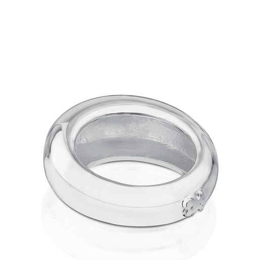 Stříbrný prsten TOUS Warm