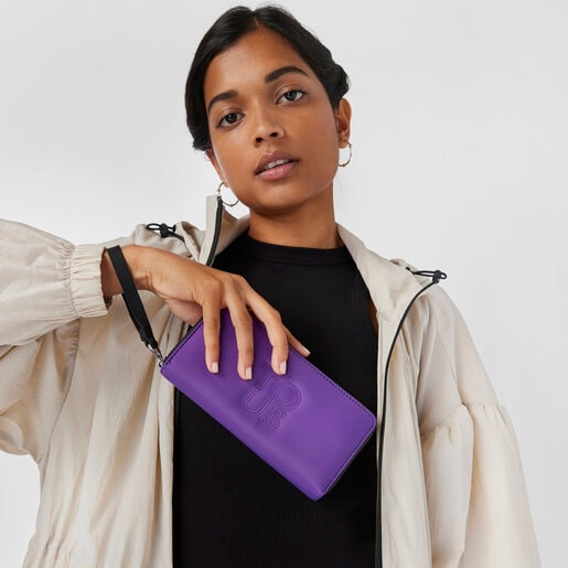 Lilac-colored TOUS Balloon Soft Wallet
