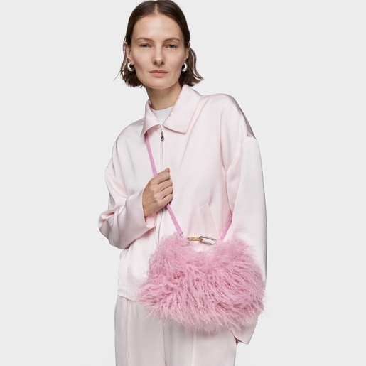 Mini bandolera malva-wild TOUS Hold