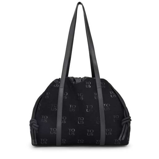 Large black TOUS TO-US Shopping Bag