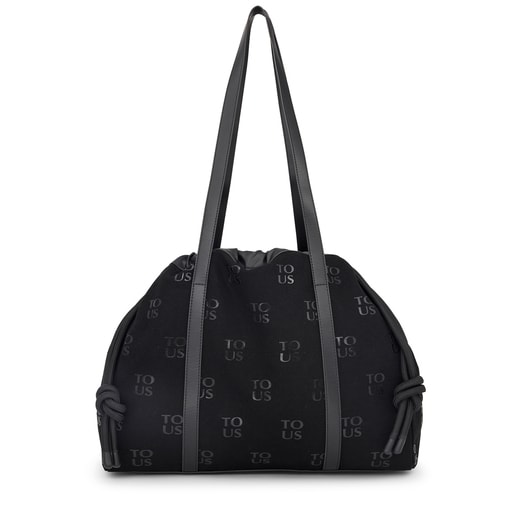 Sac shopping TOUS TO-US grand noir