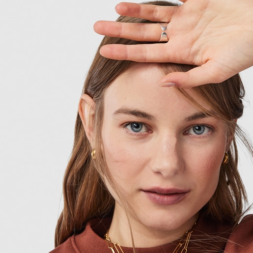 טבעת Nenufar מכסף