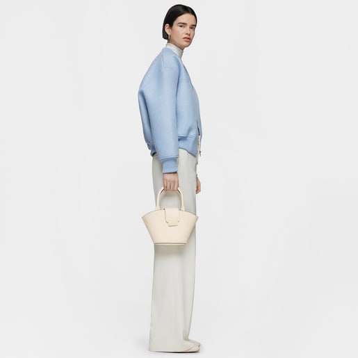 Small beige Tote bag TOUS Lucia