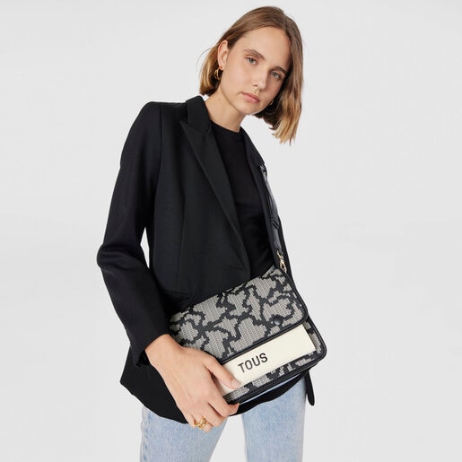 Medium black Kaos Pix Audree Crossbody bag