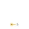 Piercing de oro 14 kt y diamante  8 mm TOUS Basics