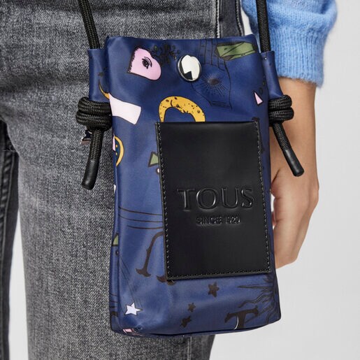 Mini bolsa azul TOUS Magic