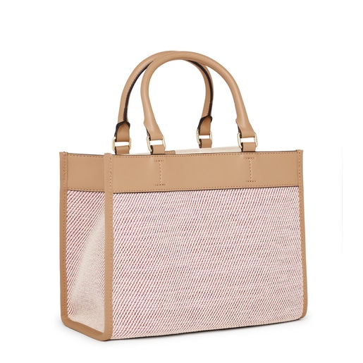 Sac shopping TOUS Yummy moyen rose