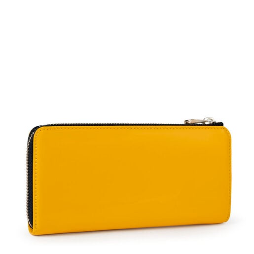 Medium yellow Dorp Wallet