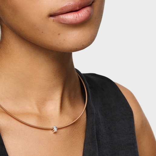 7mm silver girl motif Charm TOUS Basics