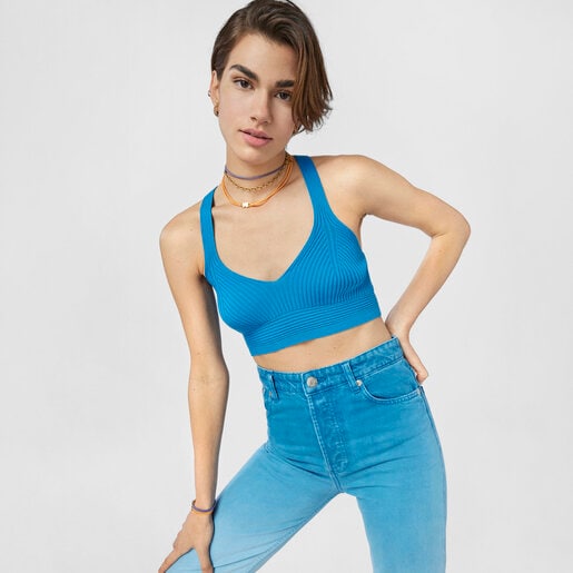 Collar elástico naranja Sweet Dolls