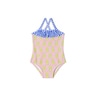 Girls one-piece swimsuit in Chic pink