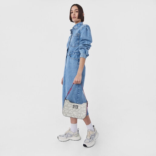 Beige and pink Kaos Legacy Shoulder bag