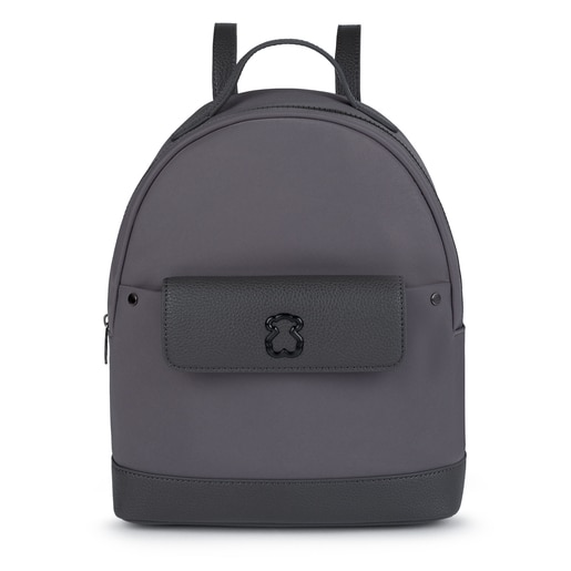 Grey small backpack Laina 