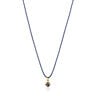 Collier Magic Nature avec iolite et cordon bleu