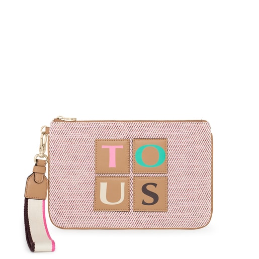 Pink TOUS Yummy Toiletry bag