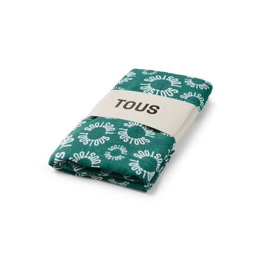 Baby muslin in Muse green