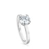 Anell solitari de platí amb diamant creat al laboratori 1,50 ct TOUS Essentials LGD