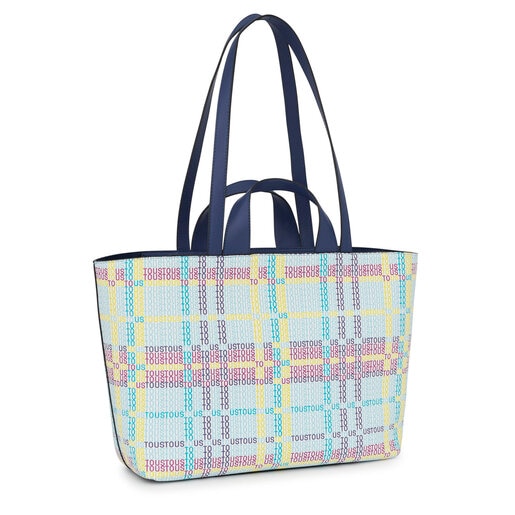 Tote bag media TOUS Cecilia blu navy