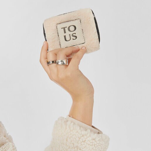 Porte-monnaie TOUS Balloon Wild beige