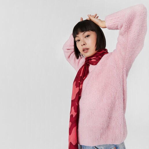 Foulard de modal coral Kaos Mini Evolution