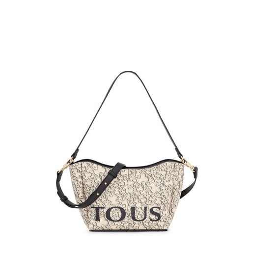 Bandolera beige TOUS Kaos Mini Terra