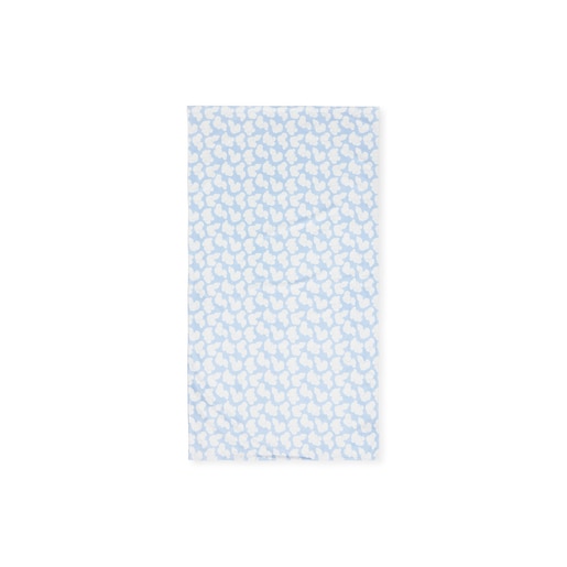 Beach towel in Aqua sky blue