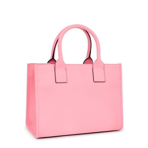 Medium pink TOUS La Rue Amaya Shopping bag | TOUS