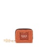 Medium russet Amaya Warm Change purse