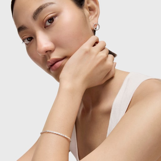 Silver Straight Bracelet