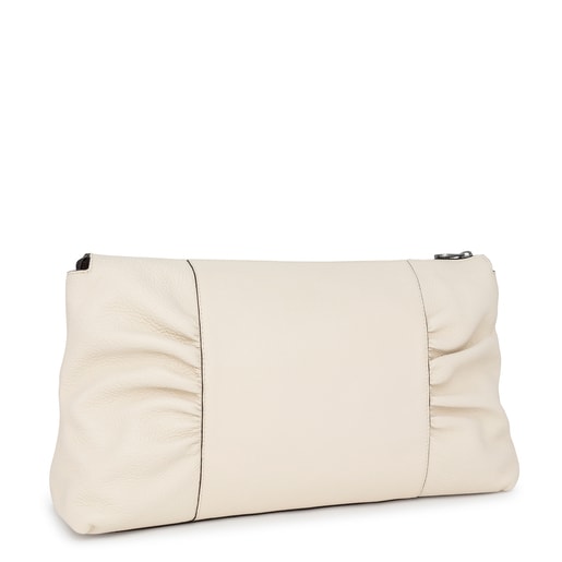 Sac à bandoulière TOUS Empire grand beige