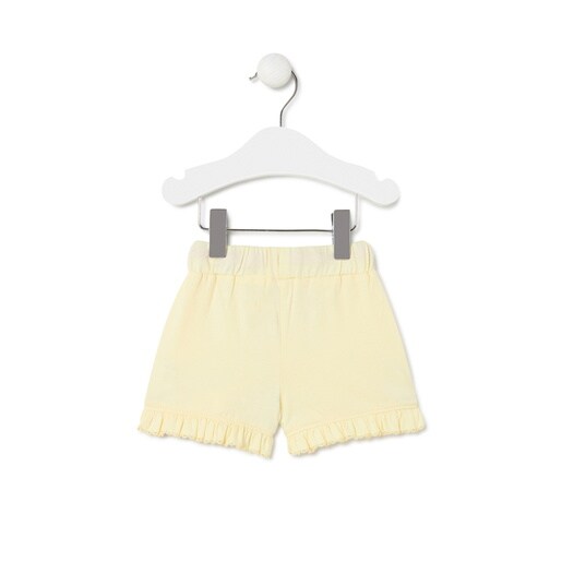 Short de niña Casual amarillo