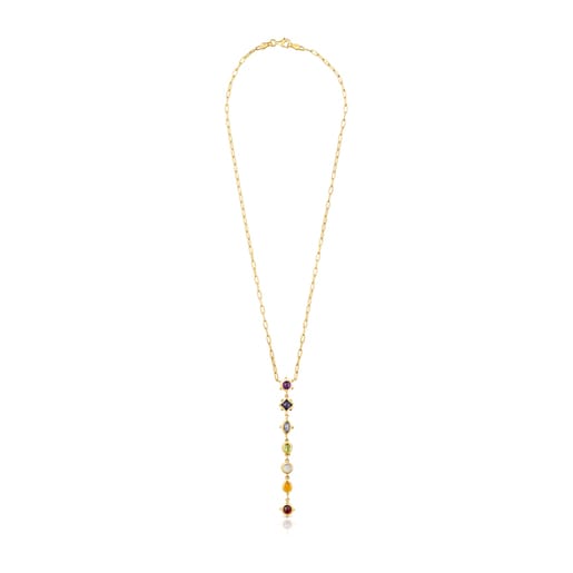 Magic Nature Necklace with gemstone strip | TOUS