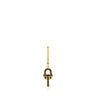 Gold Single earring with spinels TOUS MANIFESTO