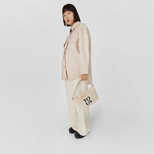 Beige TOUS Balloon Wild Shoulder bag