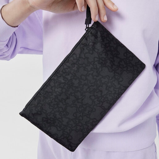 Neceser mediano Kaos Mini Sport negro-gris