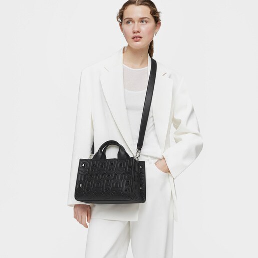 Shopper mediano Amaya negro TOUS MANIFESTO CUT