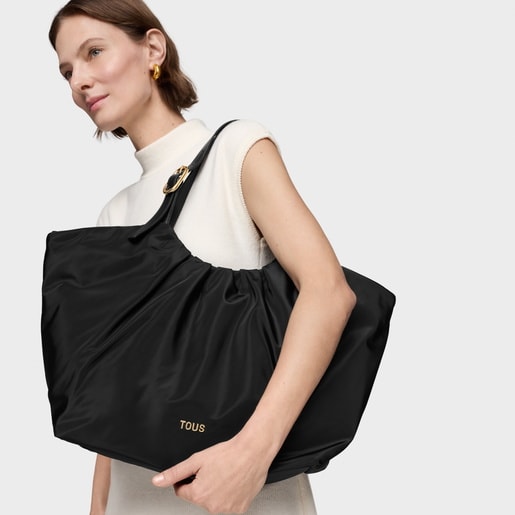 Capazo grande negro TOUS Travel