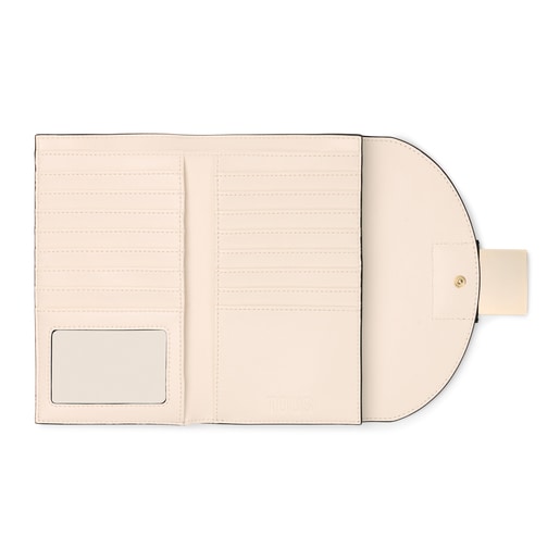 Billetera Flap negra TOUS Sylvia