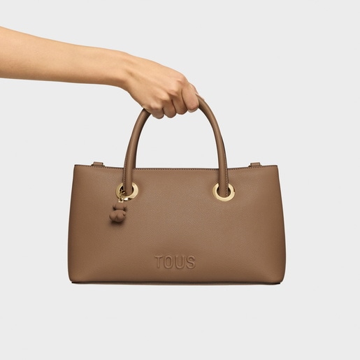 Medium earth-colored City bag TOUS Poppy
