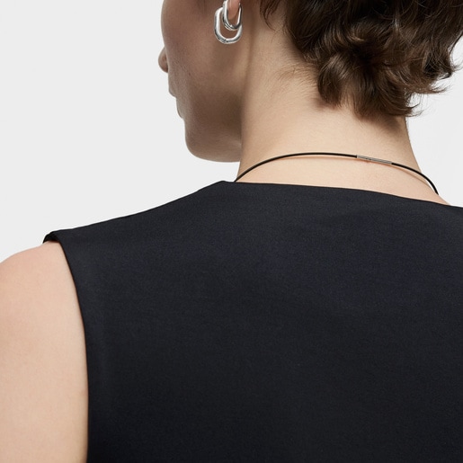 Black platinum Necklace TOUS ATELIER