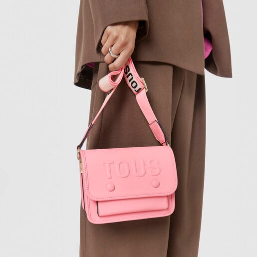 Small pink TOUS La Rue Audree Crossbody bag | TOUS
