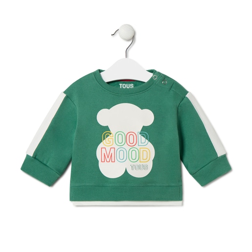 Good Mood sweatshirt in Casual green