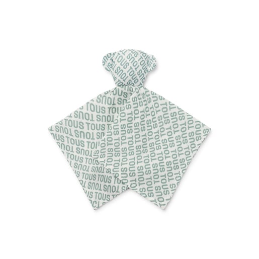 Baby comforter in Classic green