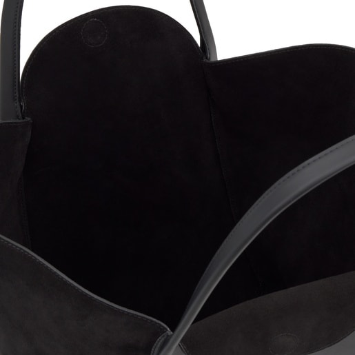 Tote bag nera grande TOUS Tulip