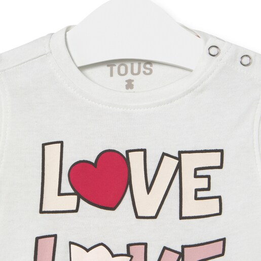 LOVE TOUS t-shirt in Casual white