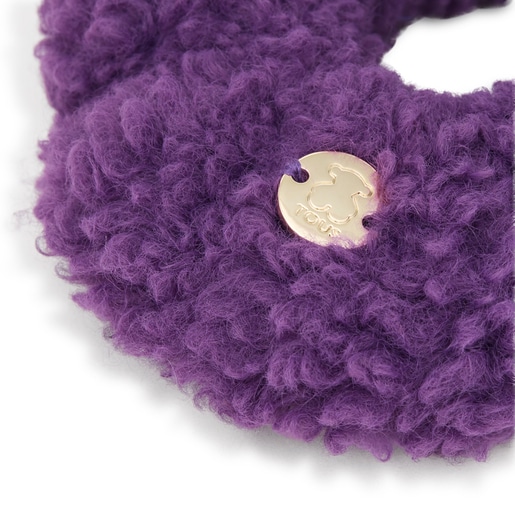Lilac-colored TOUS Pop Warm Hair tie
