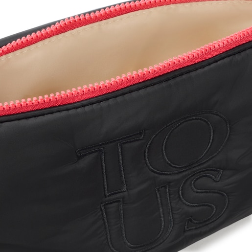 ブラックのメイクポーチ TOUS Balloon Soft